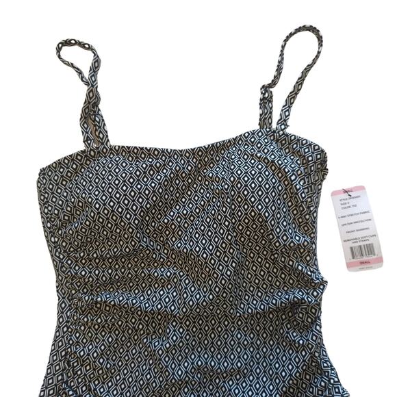 NWT DKNY Swimsuit, Removable Straps, S - Picture 2 of 10